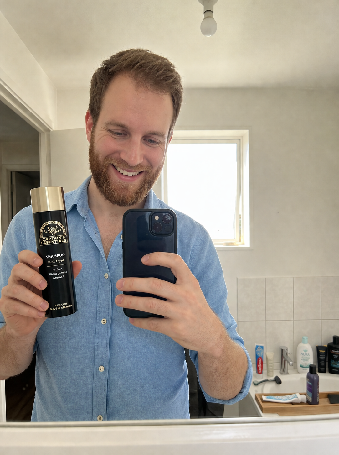 Jonas – Woche 12, mit Captain's Essentials Shampoo